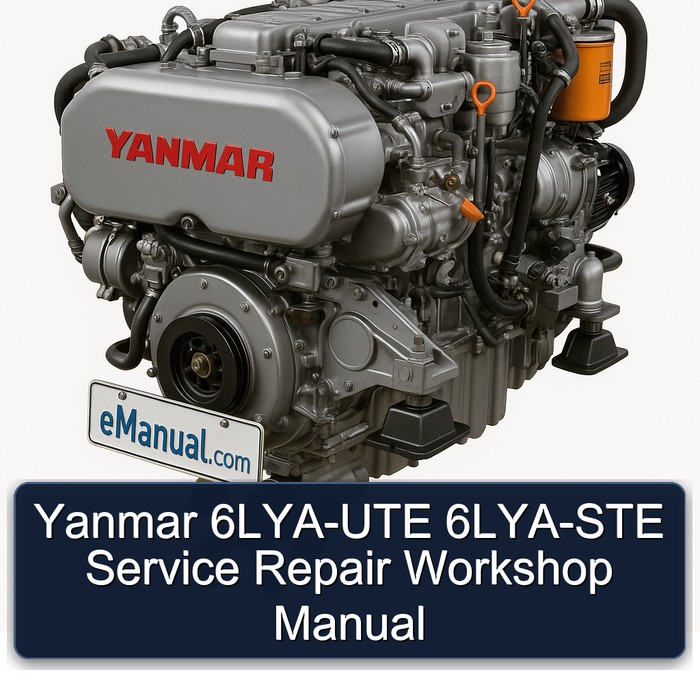Yanmar 6LYA-UTE 6LYA-STE Service Repair Workshop Manual