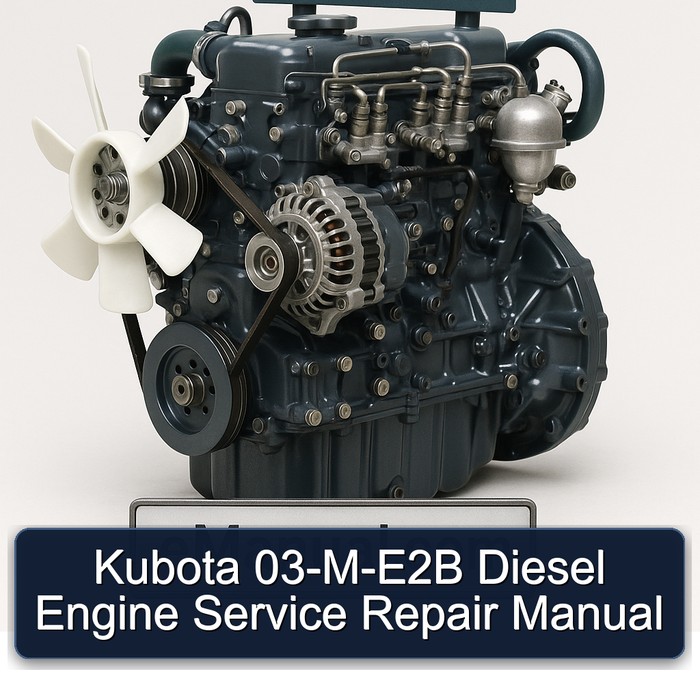 Kubota 03-M-E2B Diesel Engine Service Repair Manual 