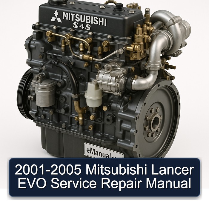 Manual de Reparación y Servicio Mitsubishi Lancer EVO 2001-2005