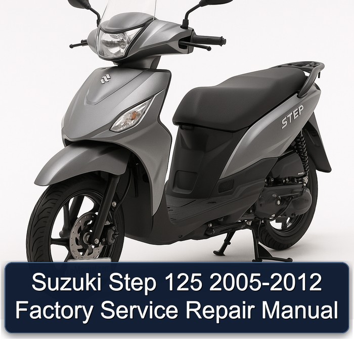Suzuki Step 125 2005-2012 Factory Manual de servicio y reparación