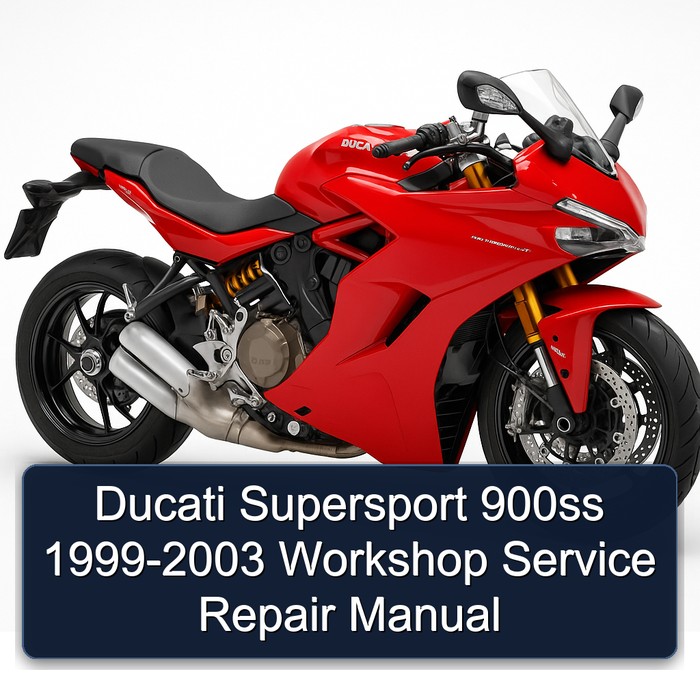 Ducati Supersport 900ss 1999-2003 Workshop Service Repair Manual