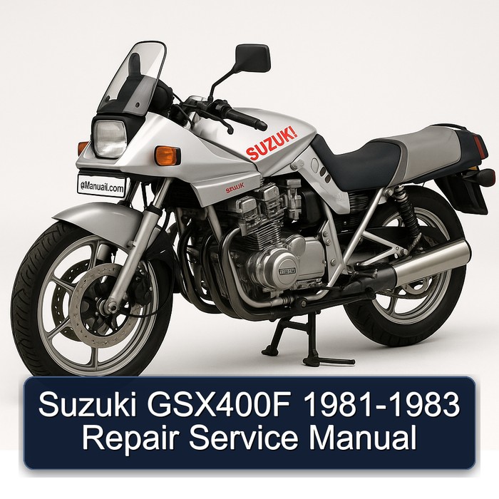Suzuki GSX400F 1981-1983 Repair Service Manual