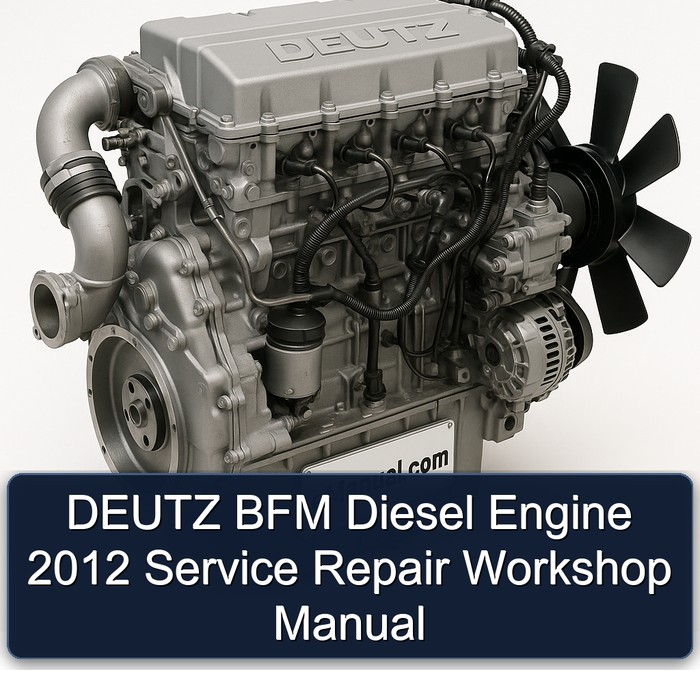 DEUTZ BFM Dieselmotor 2012 - Werkstatt-, Service- und Reparaturhandbuch