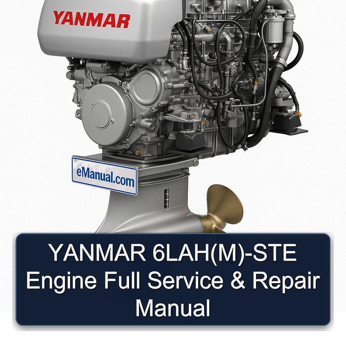 YANMAR 6LAH(M)-STE Engine Full Manual de servicio y reparación