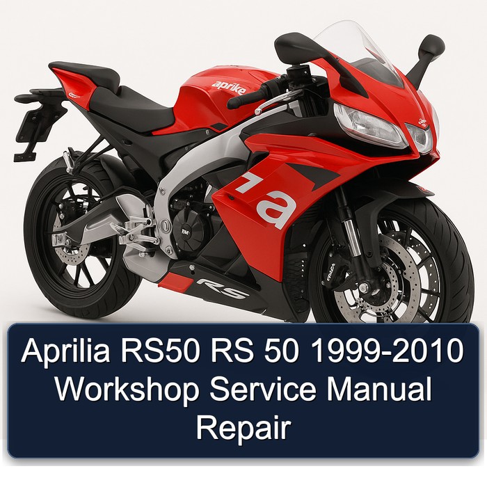 Aprilia RS50 RS 50 1999-2010 Workshop Service Manual Repair