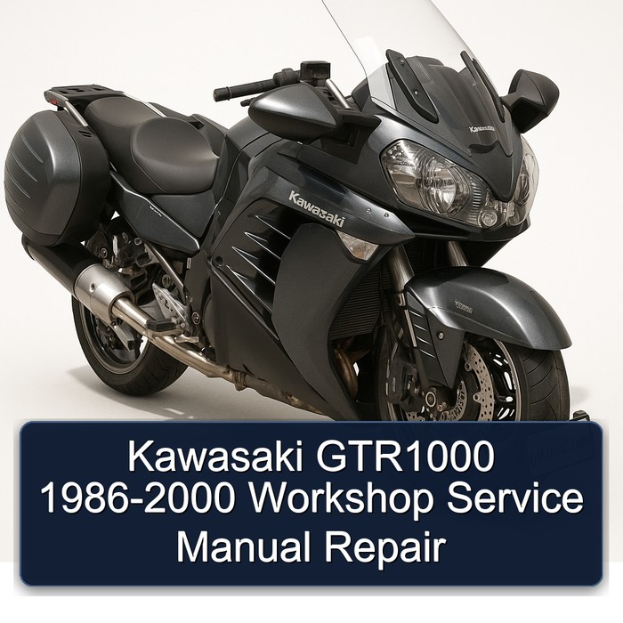 Kawasaki GTR1000 1986-2000 Workshop Service Manual Repair