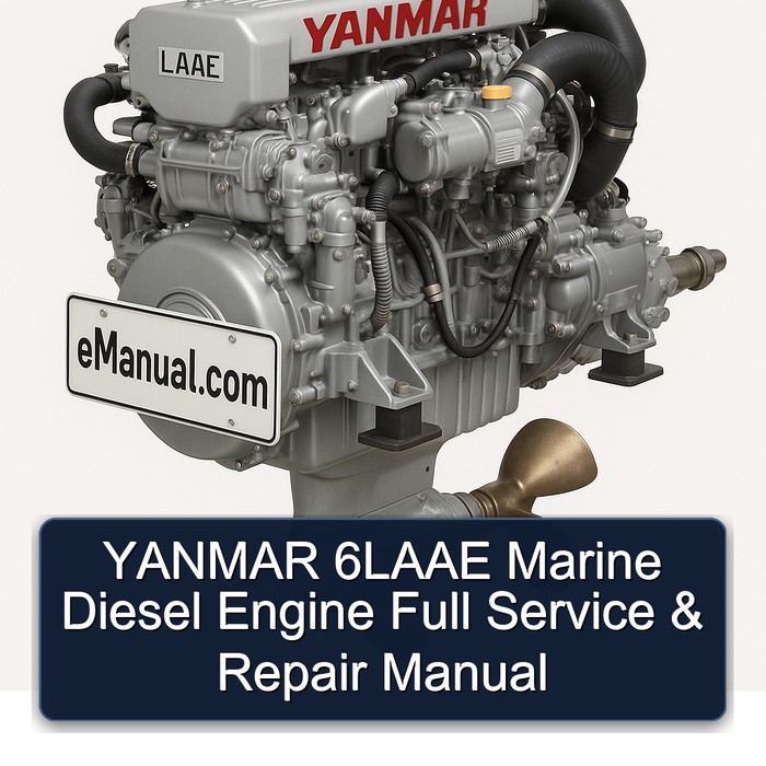 YANMAR 6LAAE Marine Diesel Engine Full Service & Repair Manual 