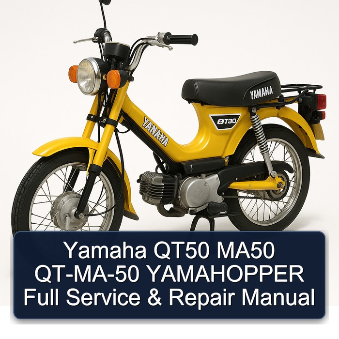 Yamaha QT50 MA50 QT-MA-50 YAMAHOPPER Full Service & Repair Manual