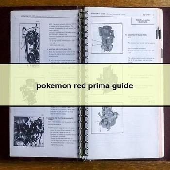 Pokemon Red Prima Guide PDF Download