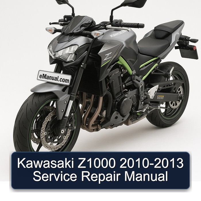 Kawasaki Z1000 2010-2013 Service Repair Manual