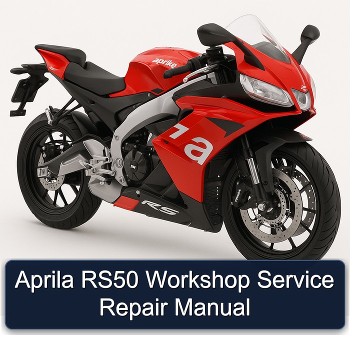 Aprila RS50 Workshop Manual de servicio y reparación