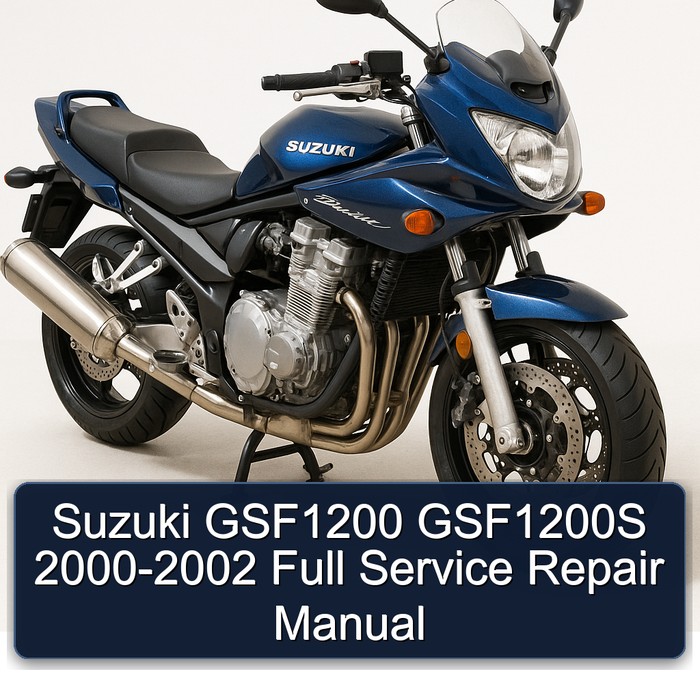 Suzuki GSF1200 GSF1200S 2000-2002 Full Service Repair Manual