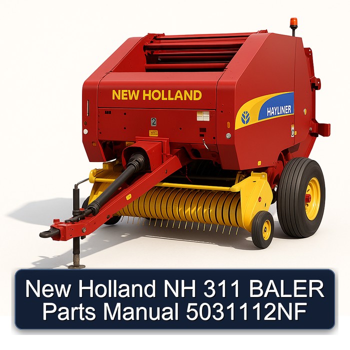 New Holland NH 311 BALER Parts Manual 5031112NF