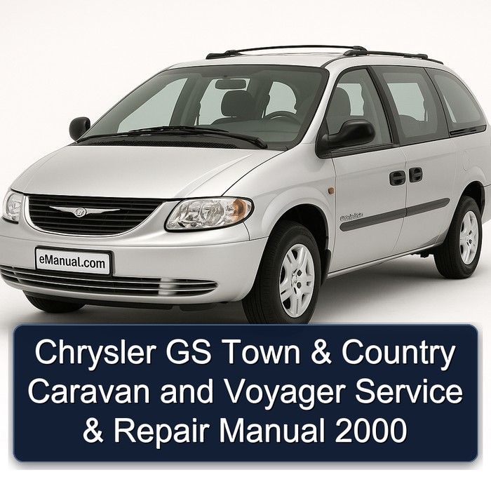 Chrysler GS Town & Country Caravan and Voyager Manual de servicio y reparación 2000
