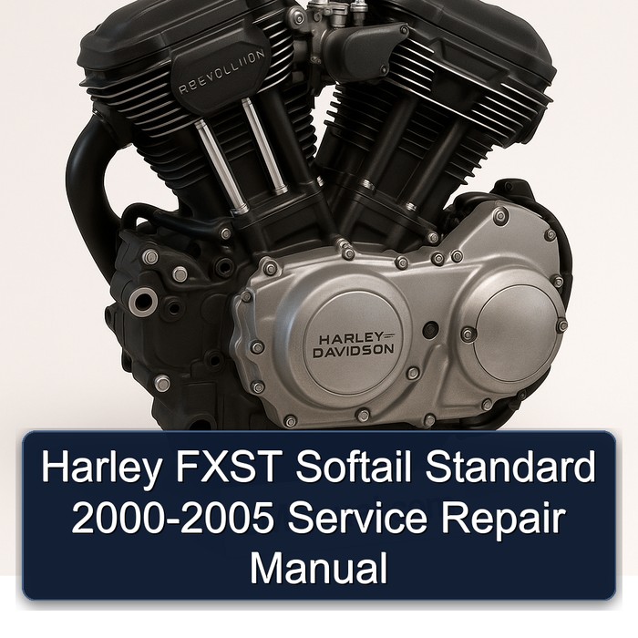 Harley FXST Softail Standard 2000-2005 Service Repair Manual 