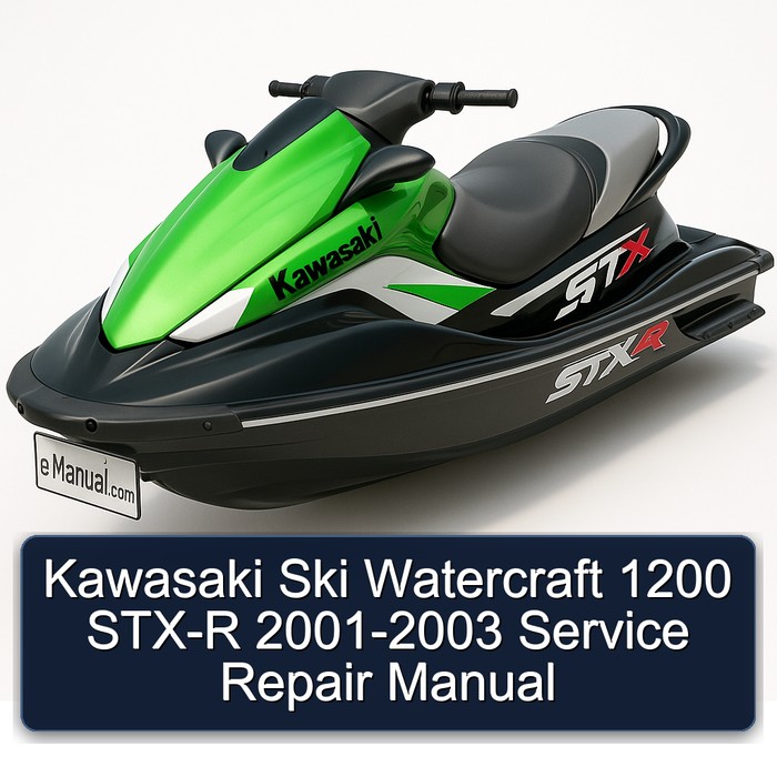 Kawasaki Ski Watercraft 1200 STX-R 2001-2003 Service Repair Manual