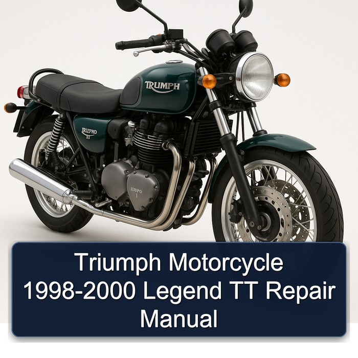 Triumph Motorcycle 1998-2000 Legend TT Repair Manual