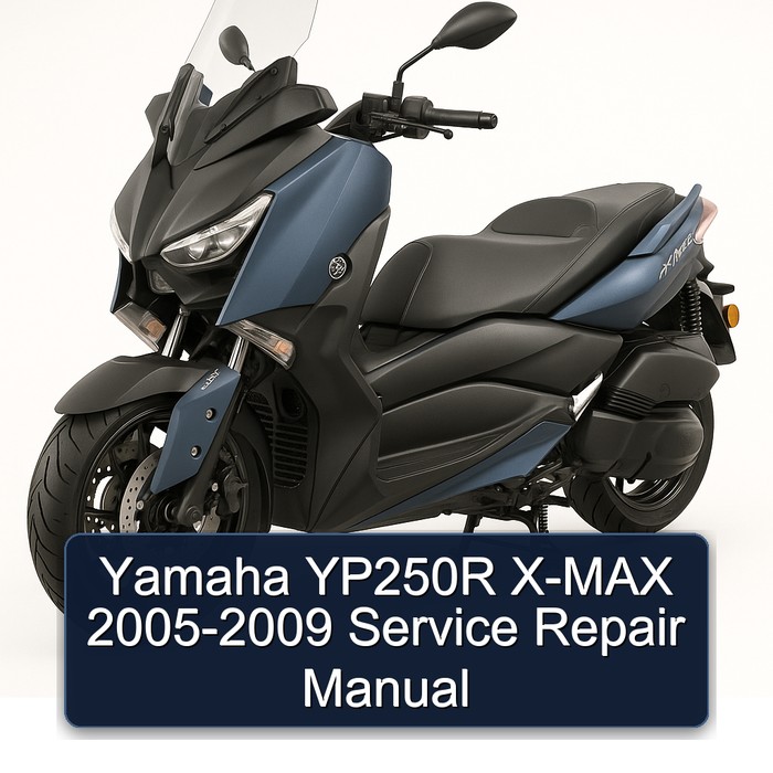 Yamaha YP250R X-MAX 2005-2009 Manual de servicio y reparación