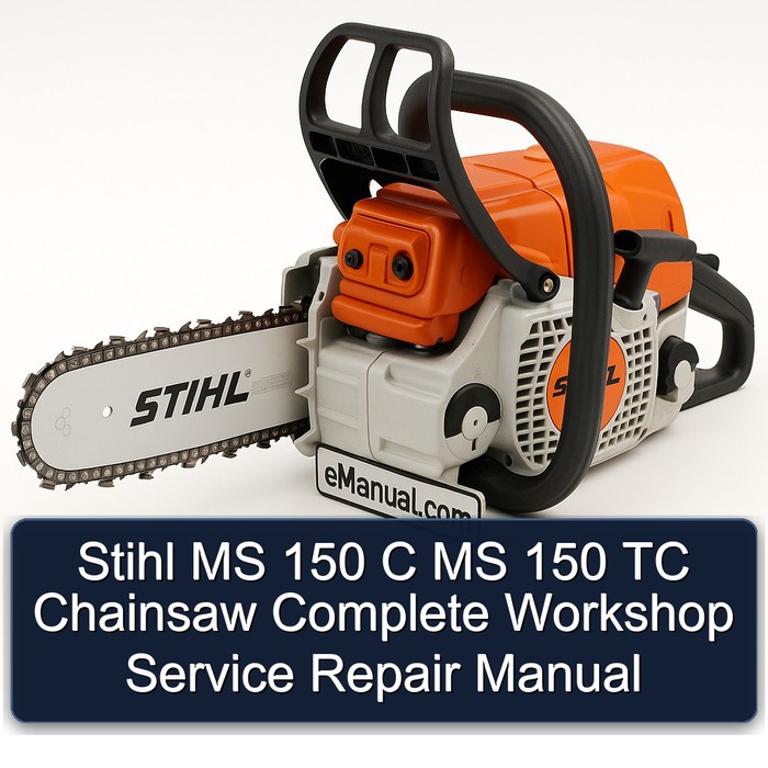 Stihl MS 150 C MS 150 TC Chainsaw Complete Workshop Service Repair Manual