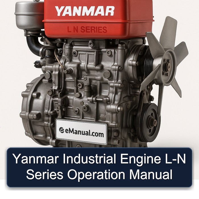 Yanmar Industrial Engine L-N Series Operation Manual 