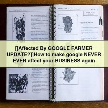 [[Affected by Google Farmer Update?]]How to Make Google Never Ever Affect Your Business Again PDF Download