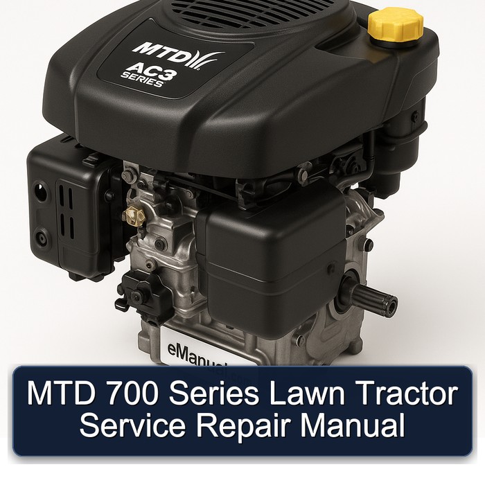 MTD 700 Series Lawn Tractor Service Repair Manual 