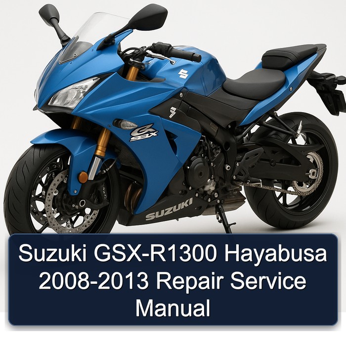 Suzuki GSX-R1300 Hayabusa 2008-2013 Repair Service Manual