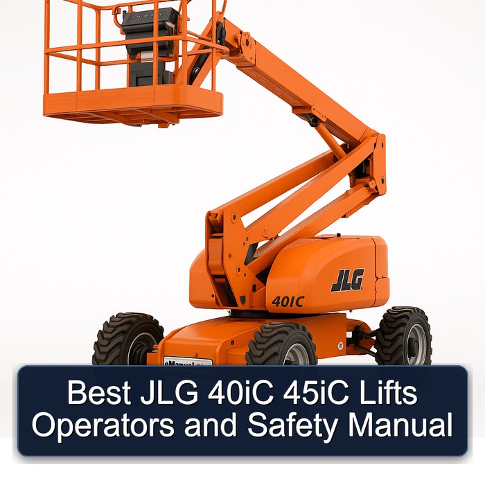 Best Jlg 40iC 45iC Lifts Operators and Safety Manual PDF Download