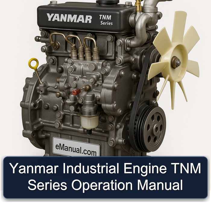 Yanmar Industrial Engine TNM Series Operation Manual 