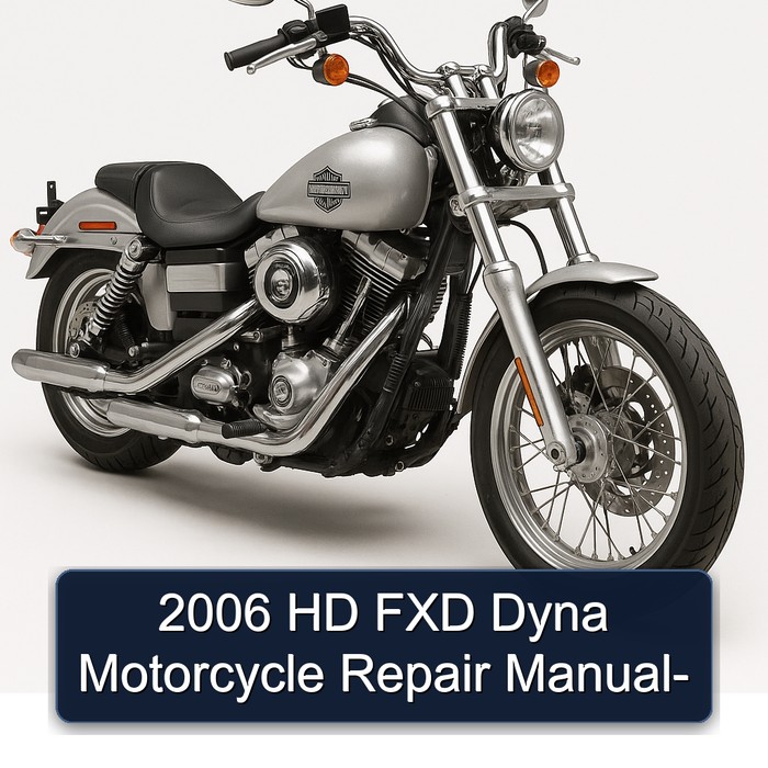 2006 HD FXD Dyna Motorcycle Repair Manual-