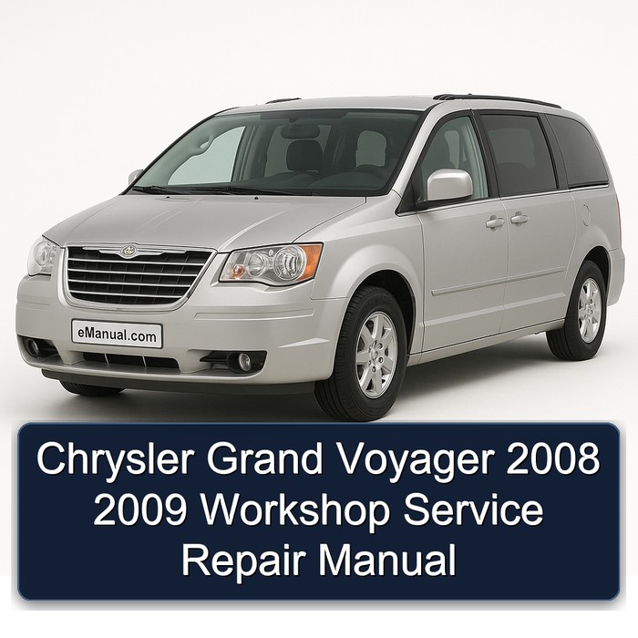 Chrysler Grand Voyager 2008 2009 Workshop Manual de servicio y reparación