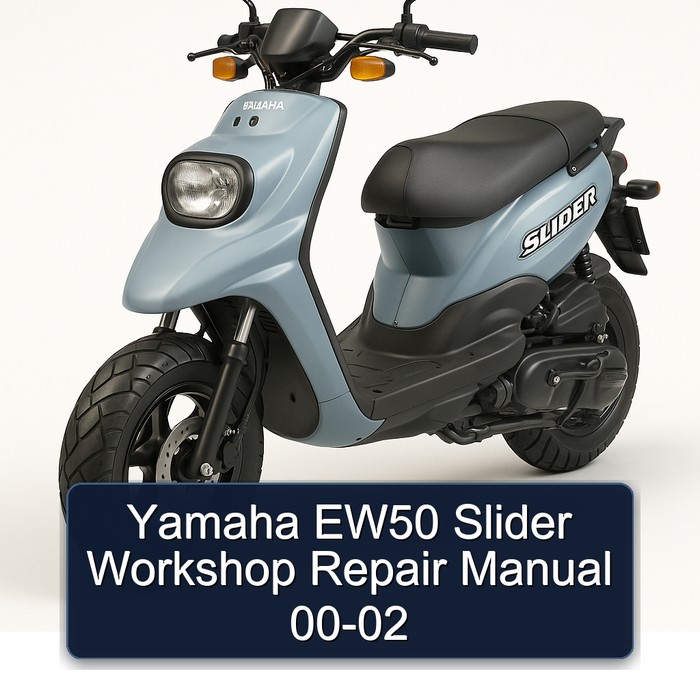 Yamaha EW50 Slider Workshop Repair Manual 00-02