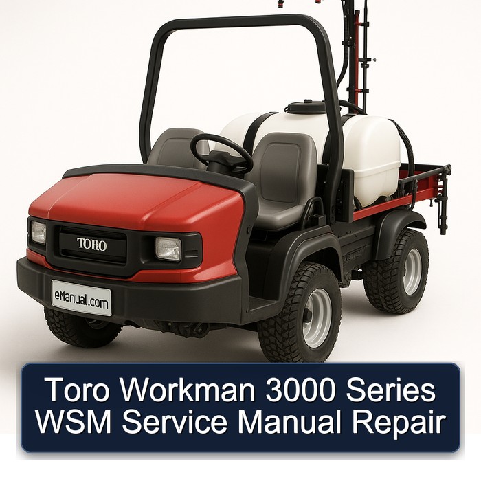Toro Workman 3000 Serie WSM Servicehandbuch
