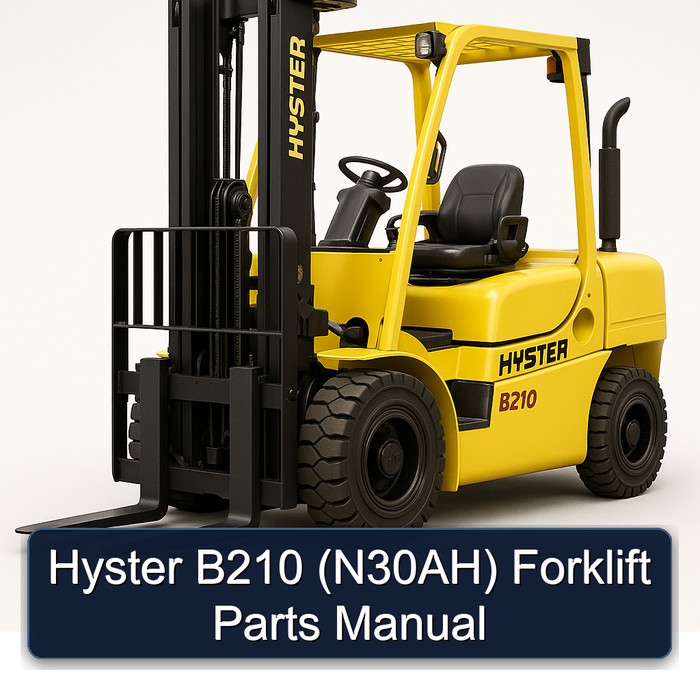 Hyster B210 (N30AH) Forklift Parts Manual