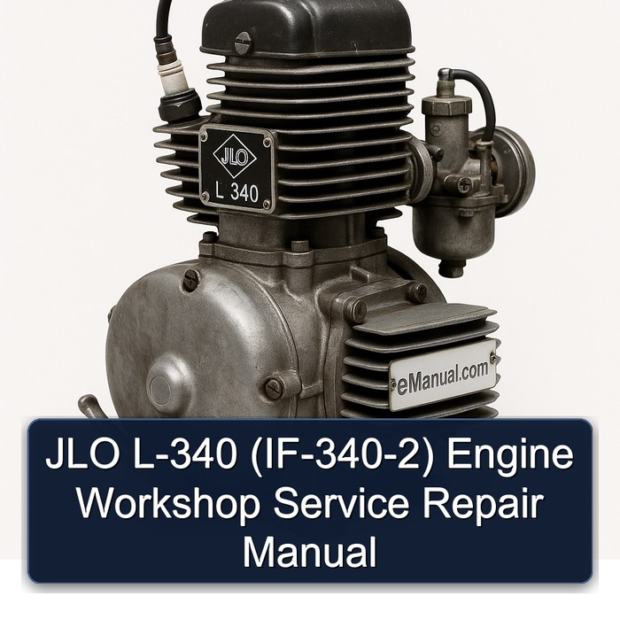 Manual de Reparación y Servicio del Taller para Motor JLO L-340 (IF-340-2)