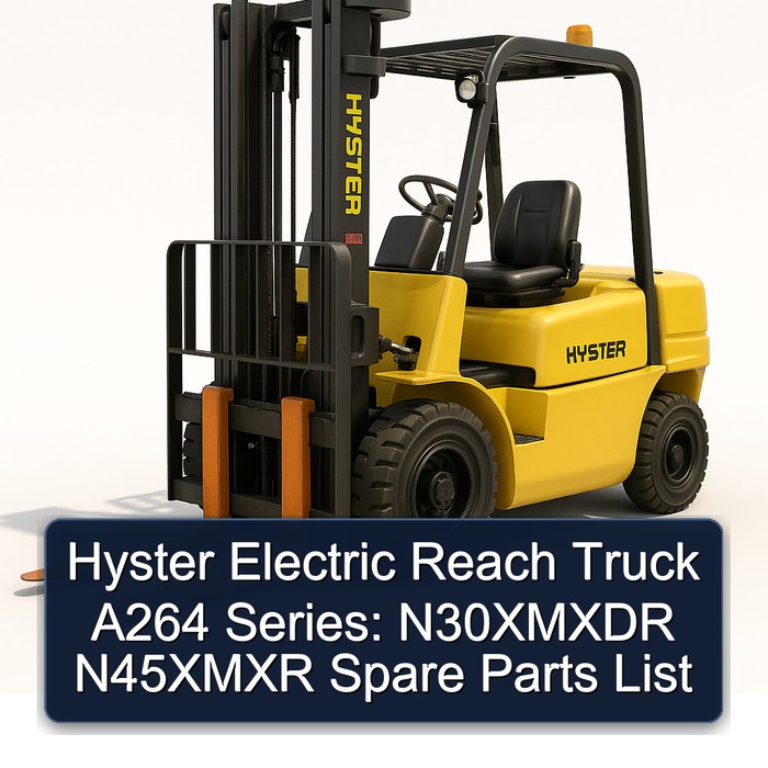 Ersatzteilliste für Hyster Elektro-Hochhubwagen A264 Serie: N30XMXDR N45XMXR