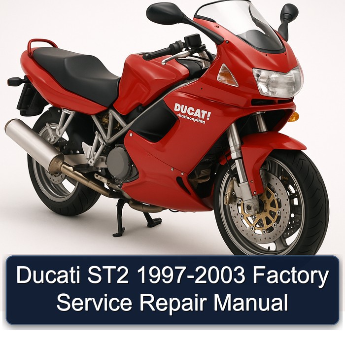 Ducati ST2 1997-2003 Factory Manual de servicio y reparación