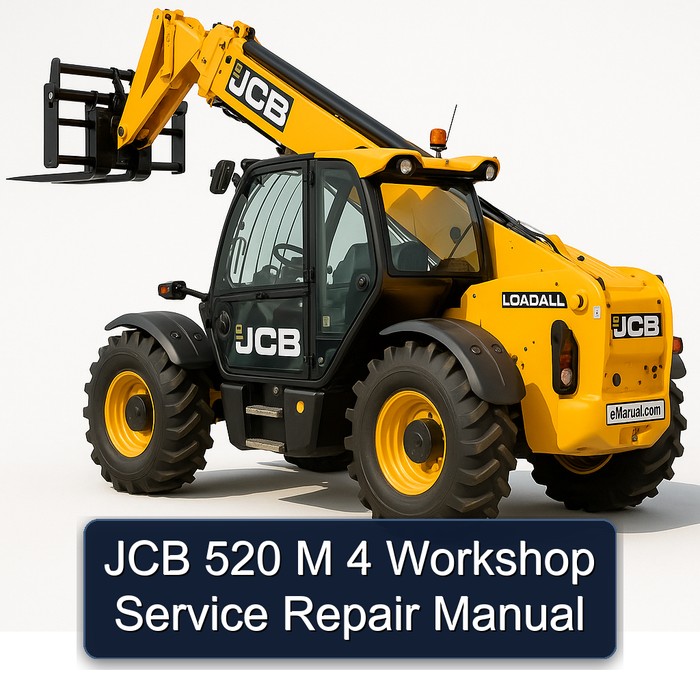 JCB 520 M 4 Workshop Service Repair Manual