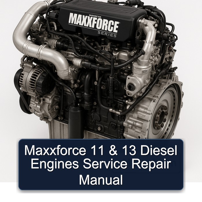 Manual de Servicio y Reparación de Motores Diesel Maxxforce 11 & 13