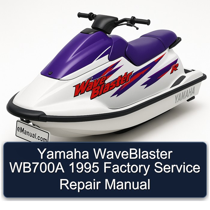 Yamaha WaveBlaster WB700A 1995 Factory Manual de servicio y reparación