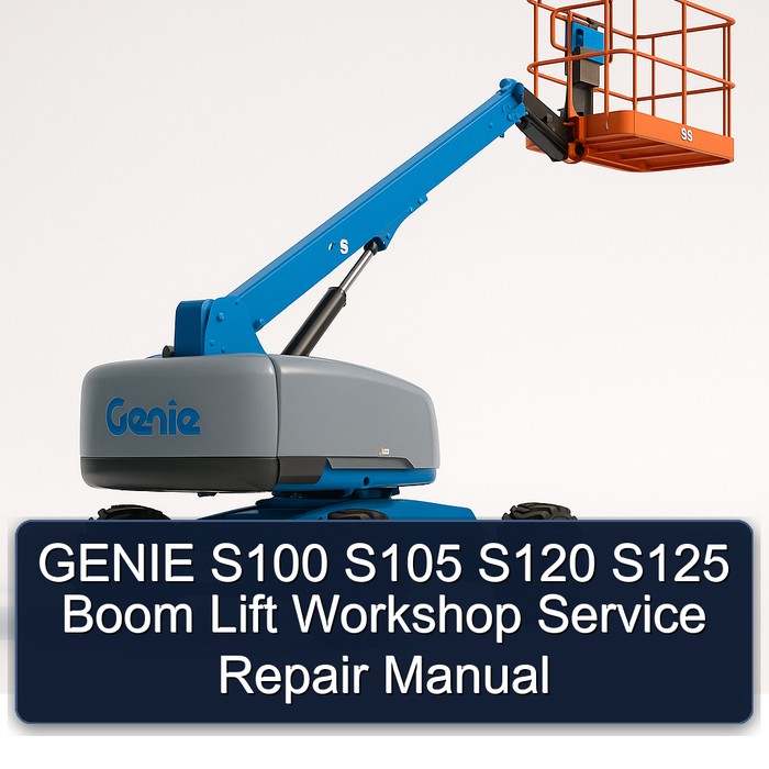 Manual de Servicio y Reparación de Plataformas Elevadoras Genie S100, S105, S120, S125