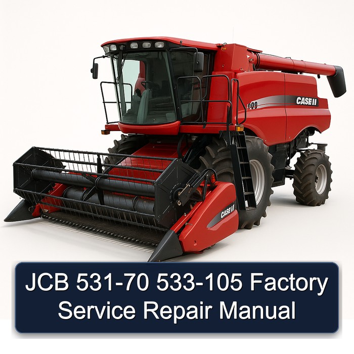 JCB 531-70 533-105 Factory Service Repair Manual