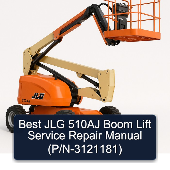 Best Jlg 510AJ Boom Lift (P/N-3121181) Workshop Service Repair Manual PDF Download