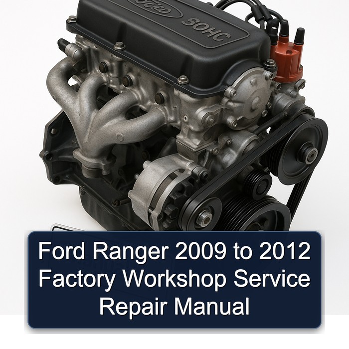 Ford Ranger 2009 to 2012 Factory Workshop Manual de servicio y reparación