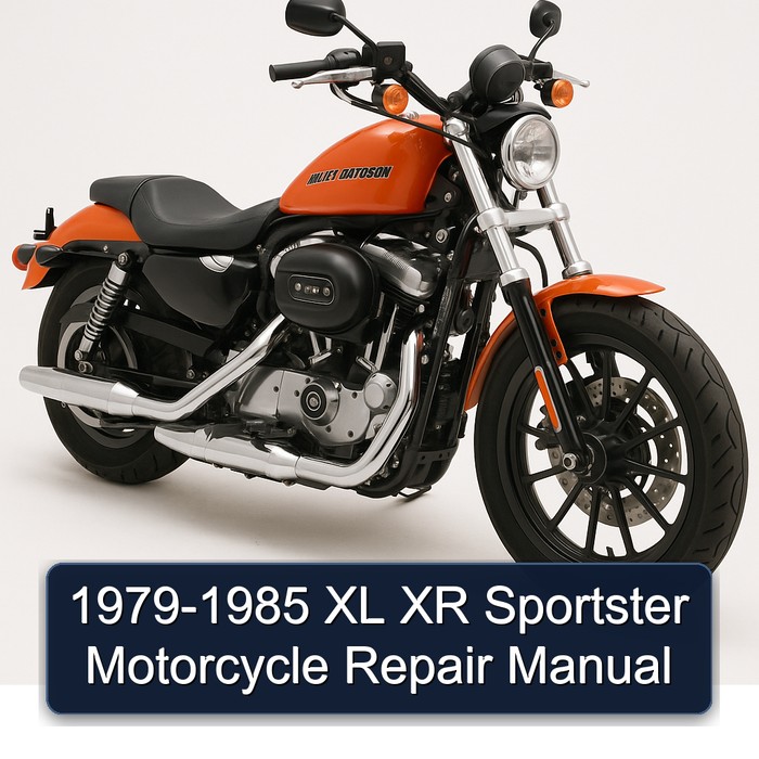 1979-1985 XL XR Sportster Motorcycle Repair Manual