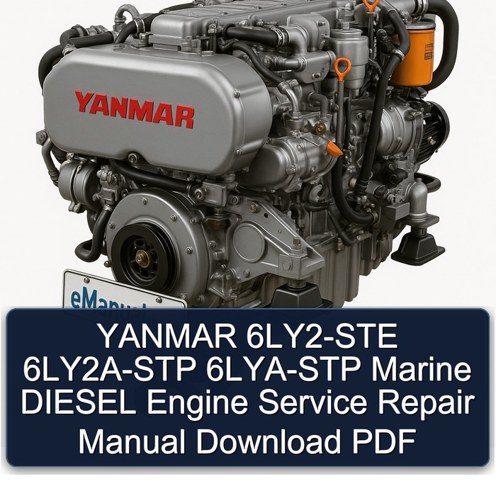 YANMAR 6LY2-STE 6LY2A-STP 6LYA-STP Marine DIESEL Engine Service Repair Manual Download PDF