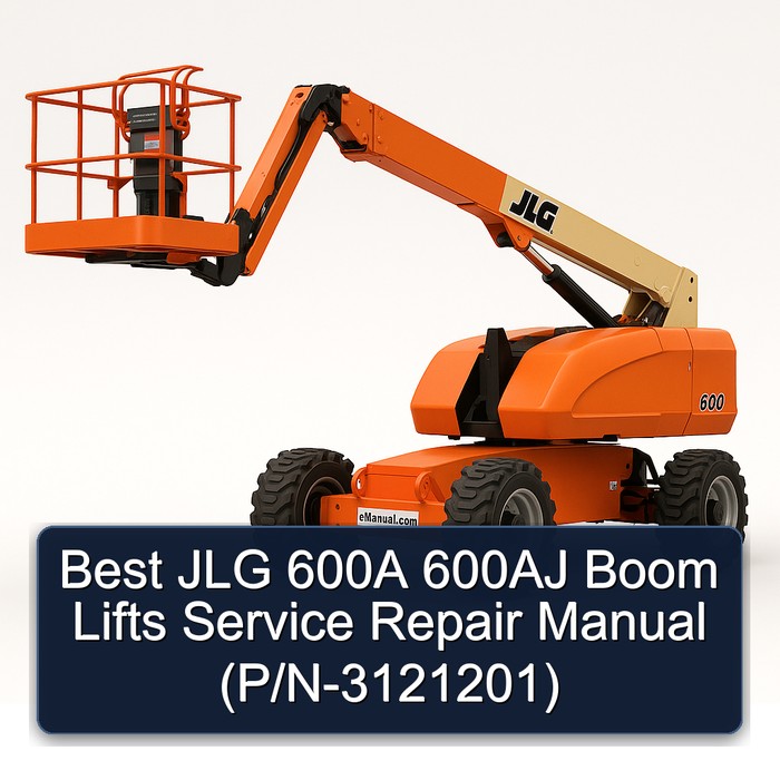 Best Jlg 600A 600AJ Boom Lifts (P/N-3121201) Workshop Service Repair Manual PDF Download