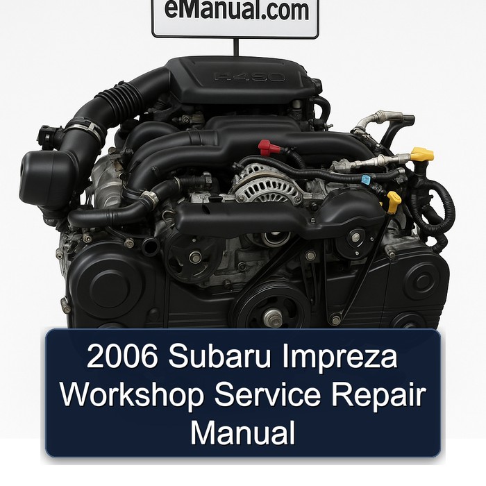 2006 Subaru Impreza Workshop Manual de servicio y reparación