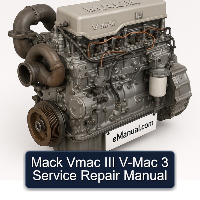 Mack Vmac III V-Mac 3 Service Repair Manual 