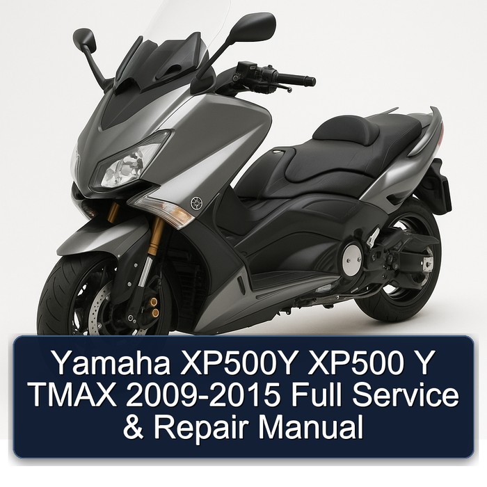 Yamaha XP500Y XP500 Y TMAX 2009-2015 Full Manual de servicio y reparación